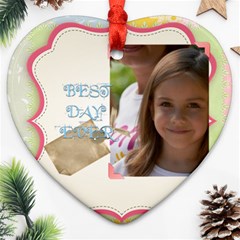 girl - Heart Ornament (Two Sides) girl - Heart Ornament (Two Sides)