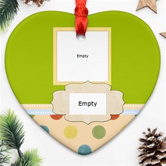xmas - Heart Ornament (Two Sides) xmas - Heart Ornament (Two Sides)