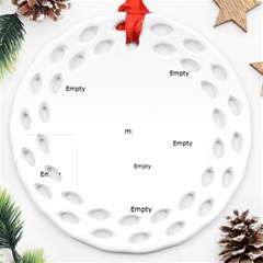 christmas - Ornament (Round Filigree) christmas - Ornament (Round Filigree)