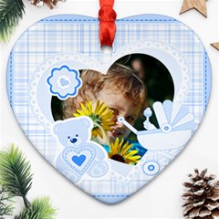 baby - Heart Ornament (Two Sides) baby - Heart Ornament (Two Sides)