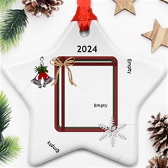 2024 Star Ornament (2 Sides) - Star Ornament (Two Sides) 2024 Star Ornament (2 Sides) - Star Ornament (Two Sides)