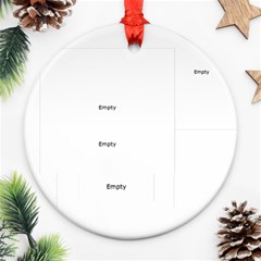 xmas - Round Ornament (Two Sides) xmas - Round Ornament (Two Sides)