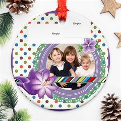 xmas - Round Ornament (Two Sides) xmas - Round Ornament (Two Sides)