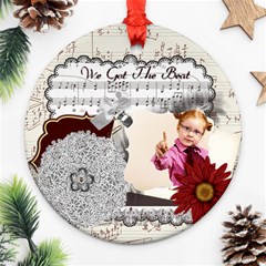 xmas - Round Ornament (Two Sides) xmas - Round Ornament (Two Sides)