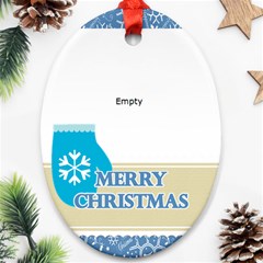 xmas - Oval Ornament (Two Sides) xmas - Oval Ornament (Two Sides)