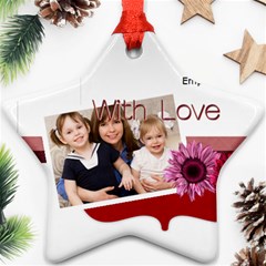 xmas - Star Ornament (Two Sides) xmas - Star Ornament (Two Sides)