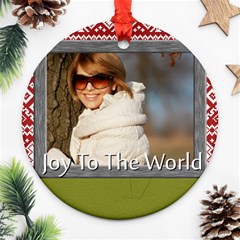 xmas - Round Ornament (Two Sides) xmas - Round Ornament (Two Sides)