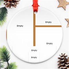 xmas - Round Ornament (Two Sides) xmas - Round Ornament (Two Sides)
