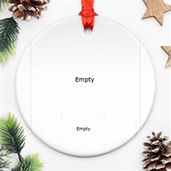 xmas - Round Ornament (Two Sides) xmas - Round Ornament (Two Sides)