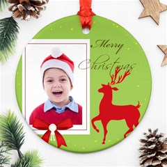 xmas - Round Ornament (Two Sides) xmas - Round Ornament (Two Sides)