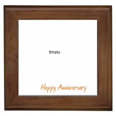 Happy Anniversary Framed Tile