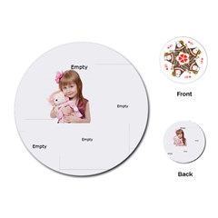 xmas - Playing Cards Single Design (Round) xmas - Playing Cards Single Design (Round)