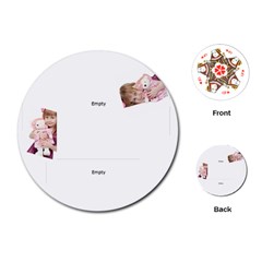 xmas - Playing Cards Single Design (Round)