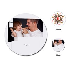 xmas - Playing Cards Single Design (Round)