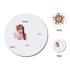xmas - Playing Cards Single Design (Round) xmas - Playing Cards Single Design (Round)