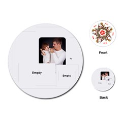 xmas - Playing Cards Single Design (Round) xmas - Playing Cards Single Design (Round)