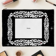 Black and white framed Cosmetic bag (XXXL) 2 sides