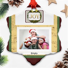 xmas - Snowflake Ornament (Two Sides)