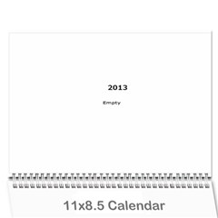 Cuby 2013 - Wall Calendar 11  x 8.5  (12-Months)