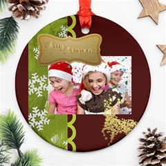christmas - Ornament (Round)