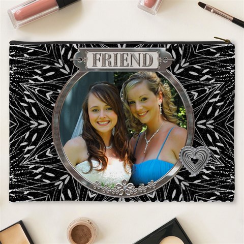 Friend Xxxl Cosmetic Bag By Lil Back