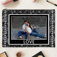 Love and Laughter XXXL Cosmetic Bag - Cosmetic Bag (XXXL)