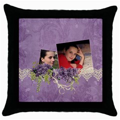 Lavender Dream - Throw Pillow Case (5 styles) - Throw Pillow Case (Black) Lavender Dream - Throw Pillow Case (5 styles) - Throw Pillow Case (Black)