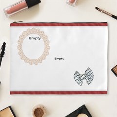 Elegant lady - Cosmetic Bag (XL)