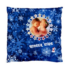 Blue Winter - Standard Cushion Case (One Side)
