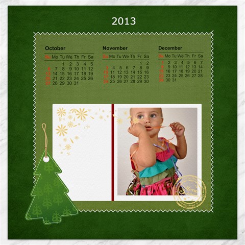 Christmas By Mac Book 11.4 x11.56  Canvas - 4