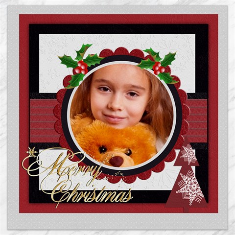 Christmas By Joely 11.4 x11.56  Canvas - 1