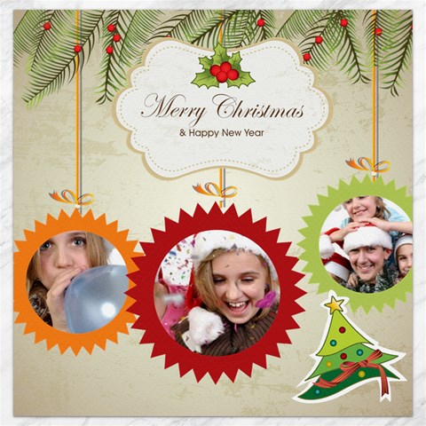 Christmas By Jo Jo 11.4 x11.56  Canvas - 1