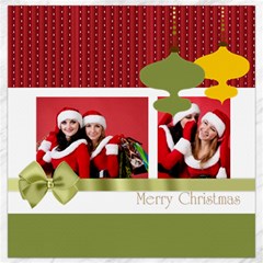 christmas - Canvas 12  x 12 