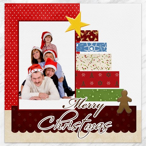 Christmas By Betty 11.4 x11.56  Canvas - 1