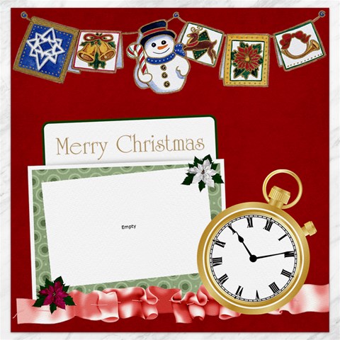 Christmas By Jo Jo 11.4 x11.56  Canvas - 1