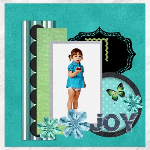 Christmas By Jo Jo 11.4 x11.56  Canvas - 1