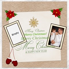 christmas - Canvas 12  x 12 