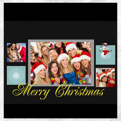 Christmas By Angena Jolin 11.4 x11.56  Canvas - 1