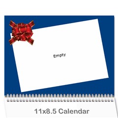 xmas calendar 2o12 - Wall Calendar 11  x 8.5  (12-Months)