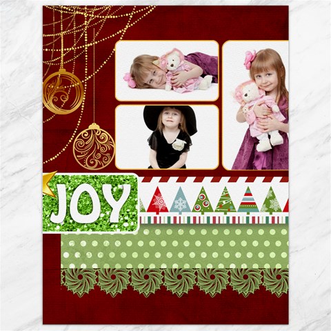 Christmas By Jo Jo 11.86 x15.41  Canvas - 1
