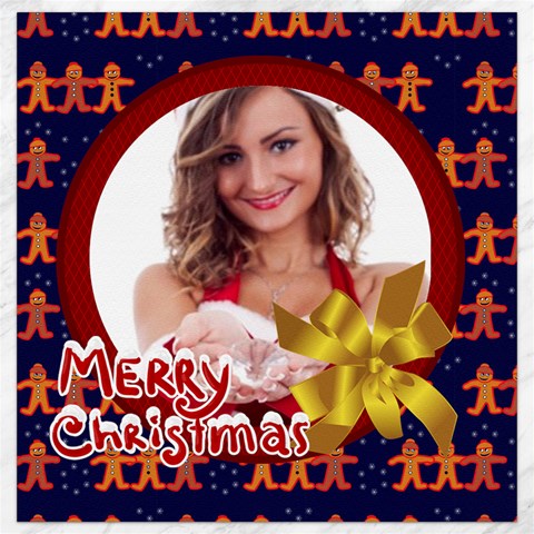 Merry Christmas By Clince 15.2 x15.41  Canvas - 1