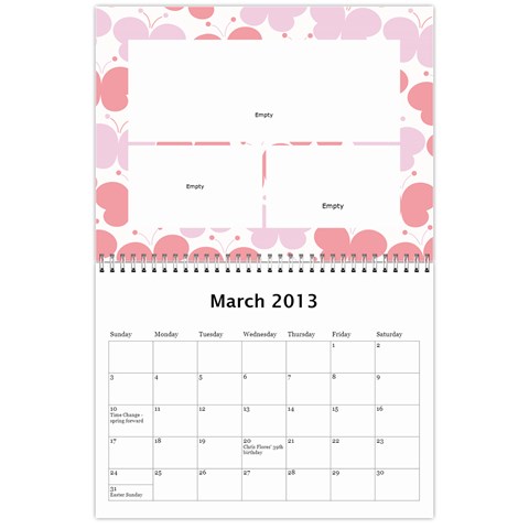 Linder Calendar 2013 By Deborah Hensley Mar 2013