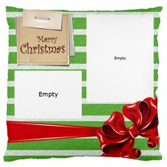 merry christmas, xmas, happy new year (5 styles) - Large Cushion Case (One Side) merry christmas, xmas, happy new year (5 styles) - Large Cushion Case (One Side)