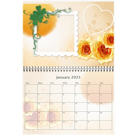 Flower Calendar By Joanne5 Jan 2025