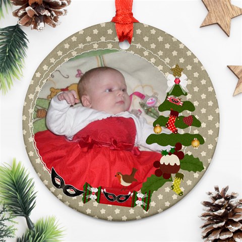 Christmas Tree Frame By Claire Mcallen Front
