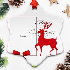 merry christmas - Ornament (Snowflake) merry christmas - Ornament (Snowflake)