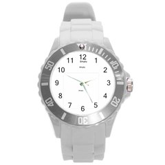 merry christmas - Round Plastic Sport Watch (L) merry christmas - Round Plastic Sport Watch (L)