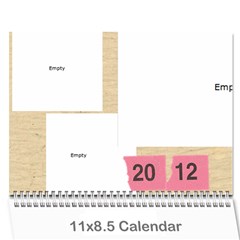 cal133 - Wall Calendar 11  x 8.5  (12-Months)