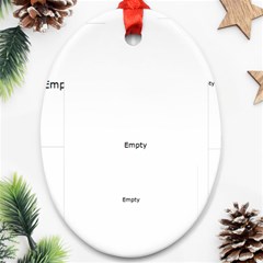 merry christmas, happy new year - Ornament (Oval) merry christmas, happy new year - Ornament (Oval)