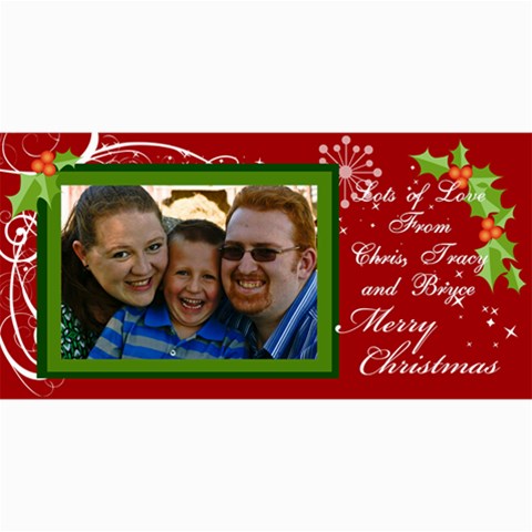 2012 Christmas Cards By Tracy 8 x4  Photo Card - 12